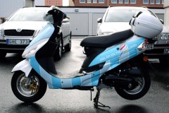 Helfoliering-Godisprinsen-Scooter