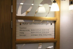 Slatsskylt - Haninge kommun